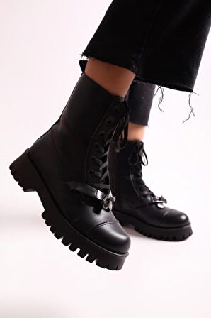 SOLMAZ AMİE SİYAH RENK KADIN BOT