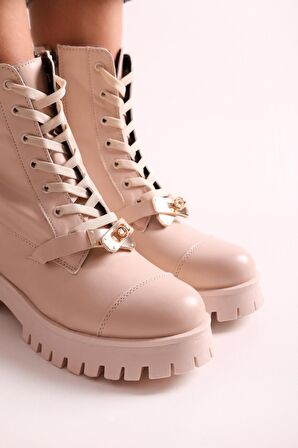 SOLMAZ AMİE BEJ RENK KADIN BOT