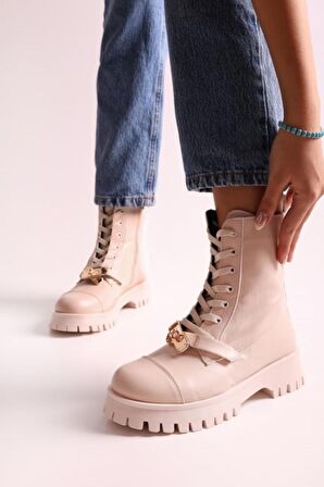 SOLMAZ AMİE BEJ RENK KADIN BOT