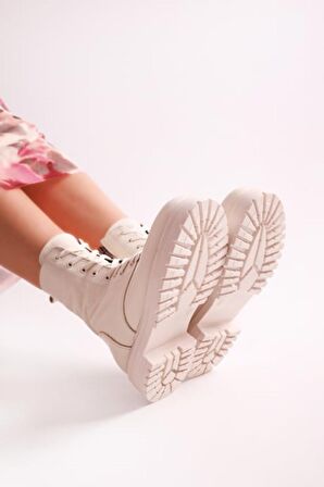 SOLMAZ GLAM BEJ HAKİKİ DERİ KADIN POSTAL