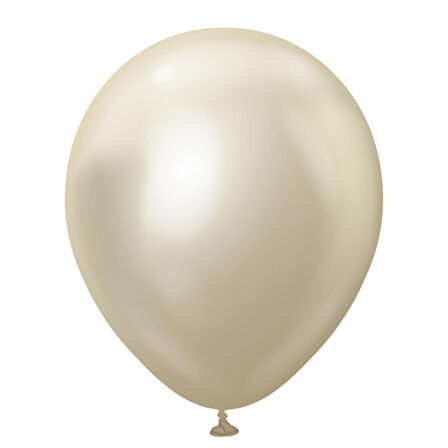 Krom Beyaz Altın Balon 12 inc