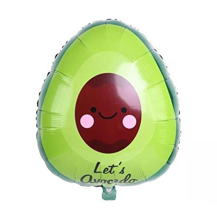Avokado Folyo Balon 60x55 cm 1 Adet