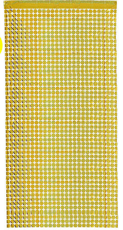 Metalize Gold Kare Desenli Arka Fon Süs 100x200 cm