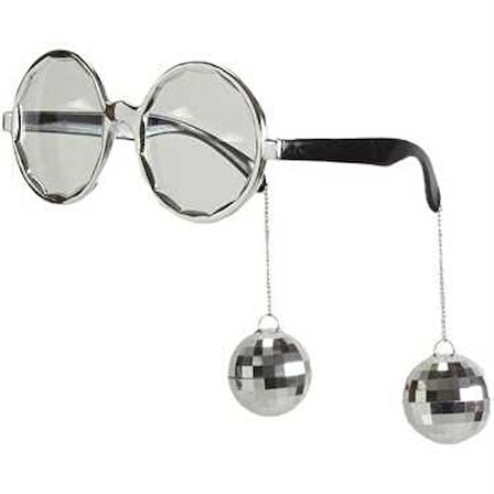 Parti Gözlük Sallanan Disko Toplu Gümüş