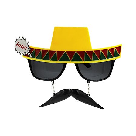 Parti Gözlük Meksika Bıyıklı