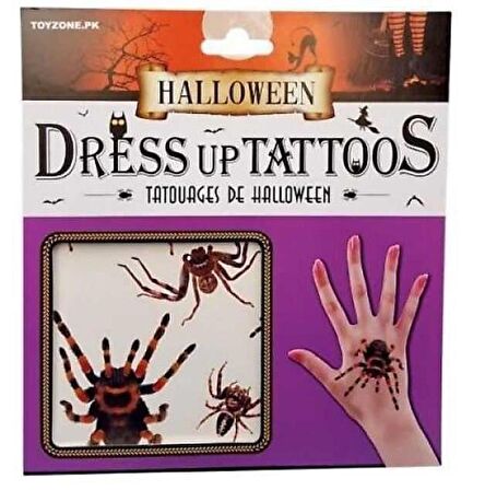 Halloween Dövme Modelleri 1 Adet