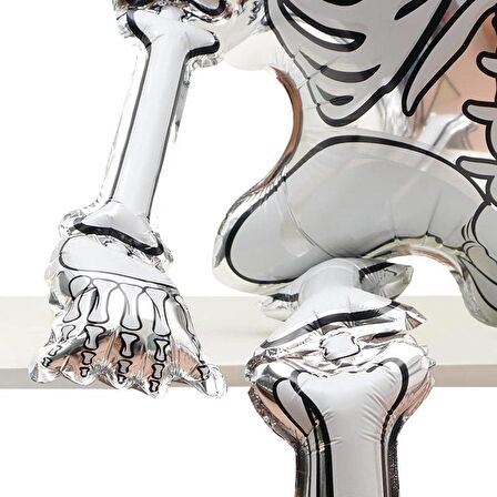 Halloween İskelet Folyo Balon 158x86 cm