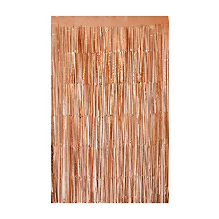 Mat Rose Gold Pearlize Asmal Fon Süsü 100x200 cm