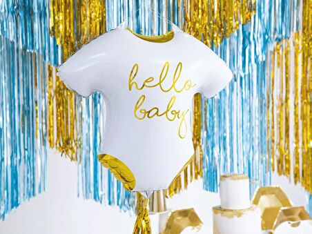 Hello Baby Elbise Folyo Balon 62x61 cm