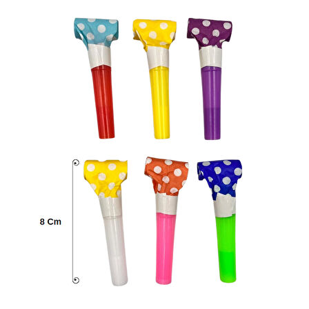 Renkli Puanlı Kaynana Dili 6 Adet