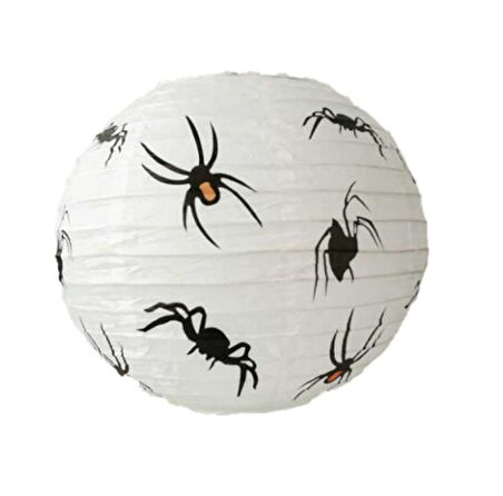 Halloween Japon Feneri 30 cm Örümcek