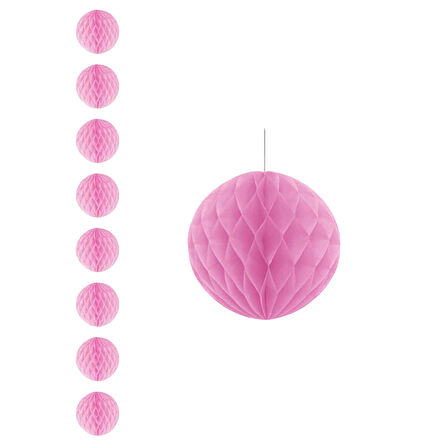 Pembe Petek Süs 10 cm 8 li