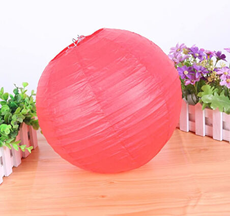 Japon Feneri Kırmızı 20 cm