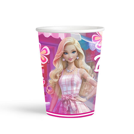 Bestie Temalı Karton Tabak Bardak 8 li