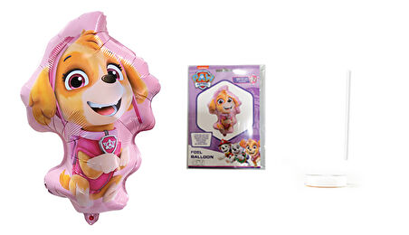 Paw Patrol Skye Temalı Folyo  Balon 48x68 cm
