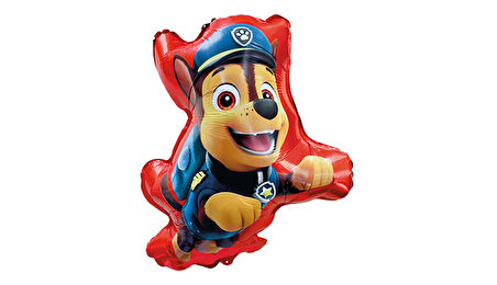 Paw Patrol Chase Temalı Folyo Balon 56x68 cm