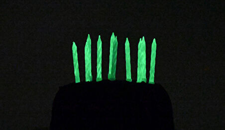 Parlayan Mum 6cm 10 Adet