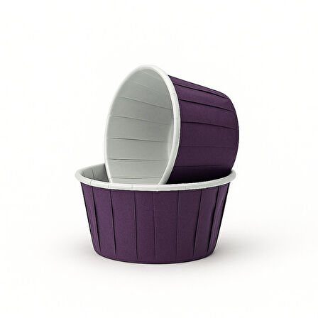 Muffin Kek Kapsül Mor 50 Adet