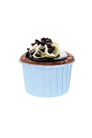 Muffin Kek Kapsül Açık Mavi 50 Adet