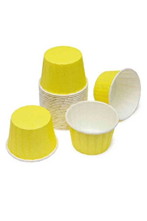 Muffin Kek Kapsül Sarı 50 Adet