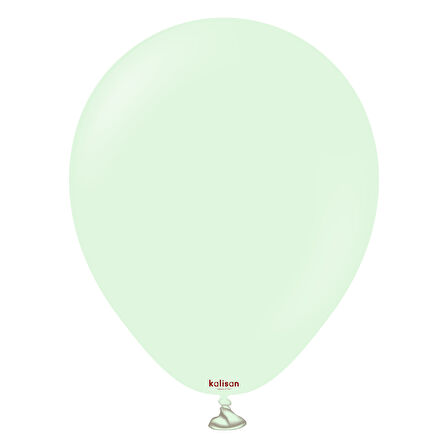 10 lu Pale ( Açık )Yeşil Makaron Balon 12 inç