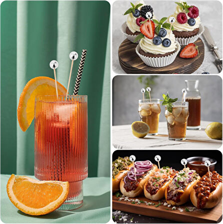 Disco Topu Kürdan Gümüş 7 cm 10 Adet