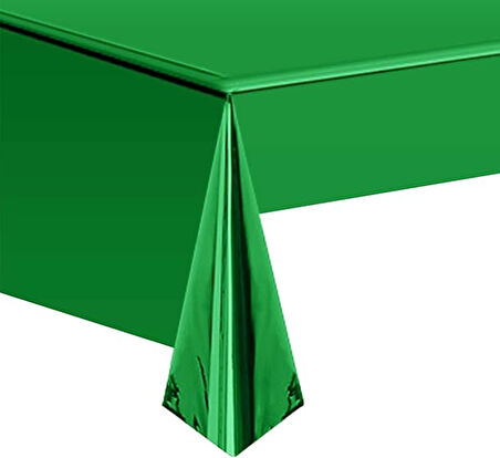 metalize Yeşil Masa örtüsü 183x137 cm