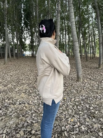 FERMUARLI POLO YAKA KAZAK/ sweatshirt
