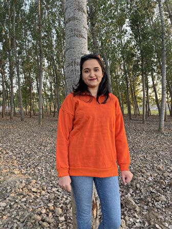 FERMUARLI POLO YAKA KAZAK/ sweatshirt