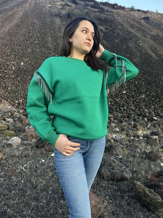 İçi Şardonlu Sweatshirt Kazak