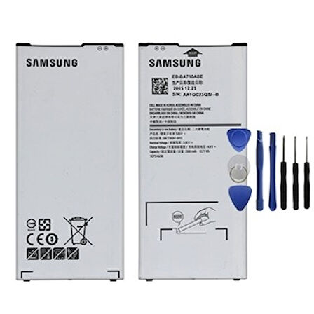 SAMSUNG A7 A710 PİL - BATARYA EB-BA710ABE VE TAMİR SETİ
