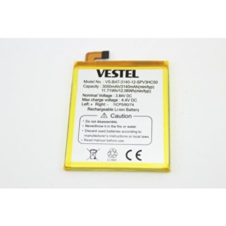 Vestel Venüs V3 5020 Pil - Batarya