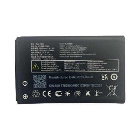 Tcl T302d Pil - Batarya Tli010eb 1000 Mah