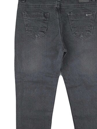 Erkek Çocuk Sade Kot Pantolon Jeans Desensiz Düz Renk Kot Pantolon