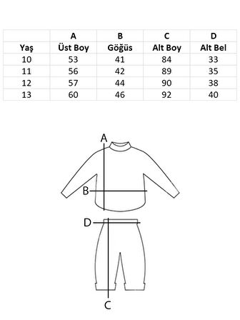 Kız Çocuk Mevsimlik Eşofman Takımı Less But Better