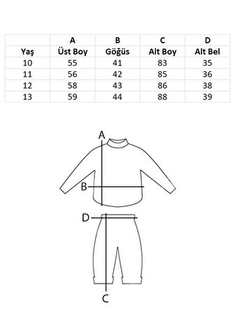 Unisex Şeritli Eşofman Takımı Bloom