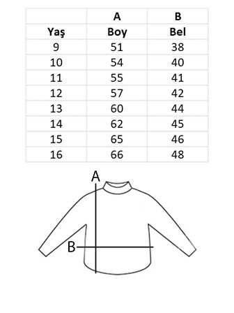 Çocuk 3 İplik Hırka Unisex Kalın Okul Hırkası 9-16 Yaş