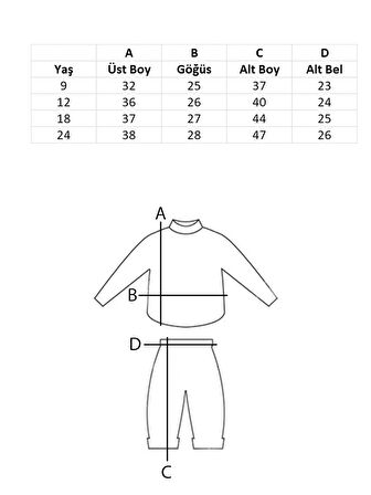 Erkek Bebek Nakışlı Düğmeli Takım BYO