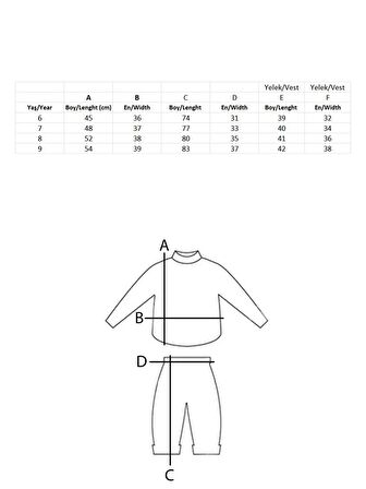 Erkek Çocuk Yelekli Takım Elbise 6-9 Yaş Zincir Aksesuarlı