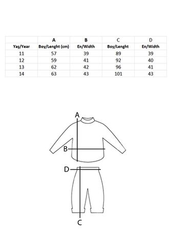 Erkek Çocuk Ceketli Takım Elbise 11-14 Yaş Sade Model