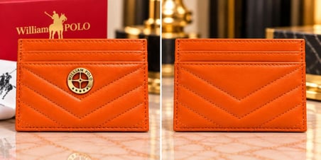 WİLLİAMPOLO Anka Hakiki Deri Unisex Kartlık-İnce Tasarım 