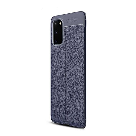 Gpack Samsung Galaxy S20 Plus Kılıf Niss Silikon Deri Görünümlü
