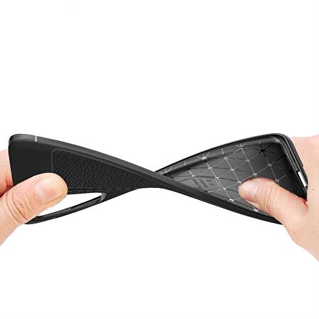 Gpack Samsung Galaxy S20 Plus Kılıf Niss Silikon Deri Görünümlü