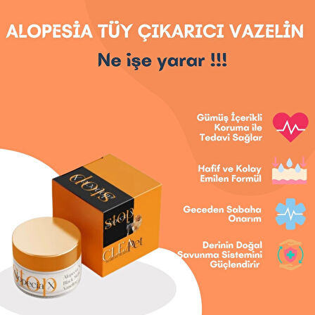 ALOPESİA X TÜY ÇIKARICI VAZELİN 100CC