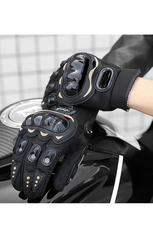 Motor Eldiveni Profesyonel Korumalı CE-EN13594 Yeni Yasa Motosiklet Eldiveni
