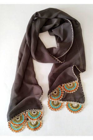Oyalı Şifon Fular