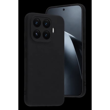 Xiaomi Mi 17t Nano İçi Kadife Silikon - Siyah