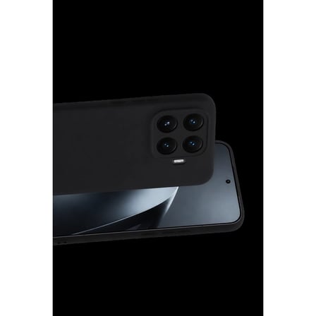Xiaomi Mi 17t Nano İçi Kadife Silikon - Siyah