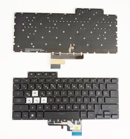 Asus Tuf Dash F15 Fx516p Klavye Aydınlatmalı Işıklı Tuş Takımı