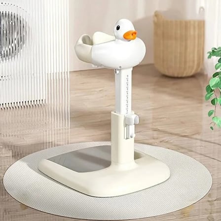 Özel Seri Küvet Desteği Sevimli Tasarım Ergonomik Ördekli Bebek Banyo Yıkama Yardımcısı